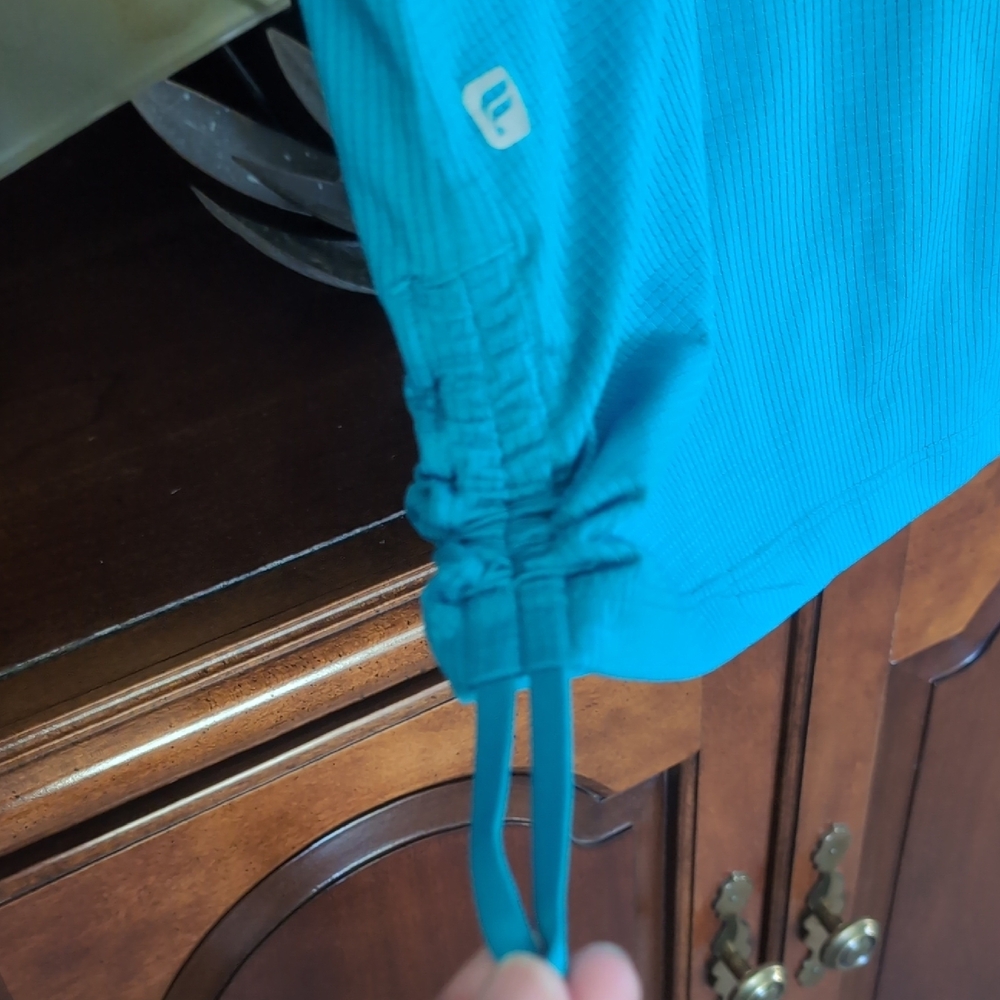 Fabletics Teal Racerback Tank Top - Picture 8 of 9